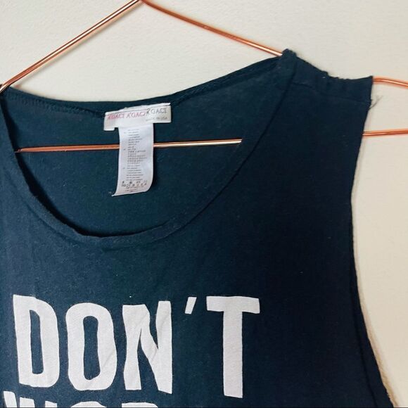 GUC A’gaci Black Graphic Yonce Muscle Tank S - Picture 4 of 6